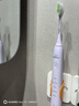 飞利浦电动牙刷HX2471声波震动亮白全自动软毛刷男女式清洁牙刷情侣套装 HX2471绝绝紫【漱口水+旅行盒】 实拍图