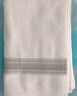 金号新疆棉浴巾A类纯棉柔软吸水情侣洗澡巾 单条装140*72cm 320g 白色 实拍图