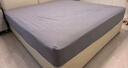 京东京造 悦柔床笠 120g加厚耐用磨毛A类床罩床垫保护套 1.5米床 科技灰 实拍图