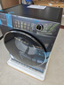 松下（Panasonic）小薄荷SD滚筒洗烘一体洗衣机10公斤超薄大桶径纳诺怡护理光动银除菌水氧泡沫净XQG100-M2RA5 实拍图