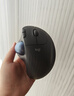 罗技（Logitech）ERGO M575 S 人体工学鼠标 轨迹球鼠标 无线蓝牙双模 办公鼠标 带无线2.4G接收器 石墨黑 实拍图
