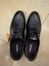 奥康（Aokang）皮鞋男英伦风商务正装鞋低帮鞋系带男鞋 黑色42码 实拍图