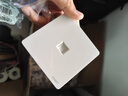 正泰（CHNT）开关插座 一位电脑打线型六类插座 暗装网线面板 6C奶油白 实拍图