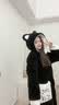 猫人【加绒加厚三层夹棉】睡袍套装女士睡衣女冬季保暖可外穿家居服 实拍图