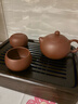 京东京造 宜兴紫砂壶 手工茶壶【原矿紫泥】煮泡茶具西施壶套装 210ml礼盒 实拍图