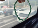 印象眸【新年礼物】A货翡翠手链 女款蓝水翡翠手串铜钱珠玉手链 实拍图