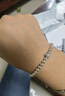 潘多拉（PANDORA）925银串珠手链简约素链优雅百搭个性情侣生日礼物送女友 17CM(建议100-110斤) 实拍图