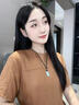 百年老鳯祥保真和田玉无事牌吊坠男款玉佩女士玉石玉器 【尺寸约29*19】优选玺晶级和田 实拍图