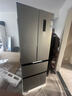 澳柯玛（AUCMA）328升法式四门风冷无霜多门冰箱 冷冻冷藏双变频一级能效净味保鲜 节能低噪大容量大空间以旧换新 BCD-328WPNE灰色 实拍图