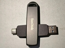 闪迪（SanDisk）64GB Type-C USB3.2 手机U盘 DDC4深空灰 读速400MB/s 自动备份 双接口优盘 手机平板电脑通用 实拍图