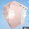 海氏海诺医用外科口罩低呼吸阻力3d立体夏季轻薄透粉色无菌独立防晒40只 实拍图