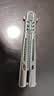 小刀yy4代 蝴蝶刀新手入门【桔梗balisong】钢柄 花式练习未开刃 汉剑 实拍图