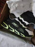 安踏儿童运动鞋男女童跑步鞋秋冬季网革旋钮扣犟弹科技学生赤焰跑鞋 【男革面】黑/白/绿5523N-1 38 脚长约24cm 实拍图