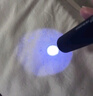 神火（SupFire）伍德氏灯猫藓灯荧光剂蔬菜检测365紫光灯充电手电筒防伪验钞 实拍图