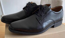 Clarks其乐泰顿系列男士德比鞋布洛克正装商务舒适皮鞋男 黑色 261103508 （加宽楦） 41.5 实拍图