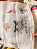 洁丽雅卡通印花纯棉A类婴儿童巾洗脸洗澡面巾一面纱布一面毛圈小毛巾4条 实拍图