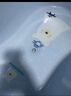 世纪宝贝（babyhood）婴儿洗澡盆宝宝非折叠浴盆 儿童坐浴盆赠浴垫+水温计 0-6岁 实拍图