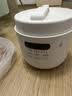olayks立时 电压力锅 电高压锅 电饭煲家用旋钮智能触控高压锅电饭锅快煮智能预约压力锅陶瓷釉球釜 【钢胆】陶白色 5L 实拍图