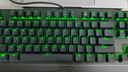 雷蛇（Razer）小蜘蛛 黑寡妇蜘蛛X竞技版背光款 机械键盘 有线键盘 游戏键盘 87键 电竞 绿轴 实拍图
