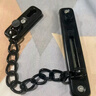 迪普尔防盗链不锈钢门链锁扣插销免打孔两用家用门栓门扣防盗安全链条锁 实拍图