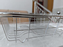 不锈钢厨房水槽沥水架洗碗池伸缩沥水篮洗菜盆碗碟收纳架 伸缩沥水篮【小号】 实拍图