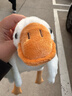 网红大白鹅公仔抱枕女生床上玩偶可爱枕头靠垫儿童大号毛绒玩具 大鹅 50厘米 实拍图