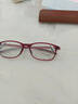 夕阳红老花镜女防蓝光大框优雅女士轻便舒适老人高清老花镜E9004R 350度 实拍图