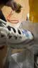 斯凯奇（Skechers）黑白金加绒老爹鞋女厚底增高百搭舒适保暖运动鞋 实拍图
