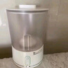 LOYK德国洗衣杯内衣洗袜子神器内衣内裤洗衣机双桶袜子充电免安装小型迷你宿舍便携式半自动懒人清洗机 山茶白双杯款【免安装+6维波轮洗+2大清洗模式】 实拍图