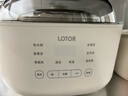 LOTOR徕多大白电炖锅多功能锅电煮锅煲汤锅家用大容量隔水炖盅婴儿辅食锅电蒸锅煮粥锅D31基础款 实拍图