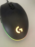 罗技（G）G102第二代游戏鼠标 RGB流光灯效鼠标 轻量化  游戏级8000DPI传感器 黑色 200-8000DPI 实拍图