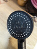 四季沐歌（MICOE）黑色增压淋浴花洒喷头 浴室加压淋浴喷头花洒头手持花洒单头HS125 实拍图