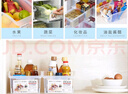 季萌4个装食品级冰箱储物盒收纳盒抽屉式厨房蔬菜水果食品鸡蛋保鲜盒 4个装(尺寸：32*18*12cm) 实拍图
