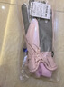 目丸保暖手套男女户外冬天骑行防寒风加绒厚触屏女防水冬季棉滑雪手套 3#雪花圆标紫色（拼色女款） 实拍图