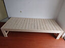 曼莹阁全实木抽拉床多功能折叠沙发床伸缩床两用小户型简易榻榻米拼接床 长200*宽（85-150cm） 实拍图