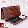 妙记围棋五子棋大号儿童成人套装仿玉棋子木质折叠棋盘围棋套装MJ8293 实拍图
