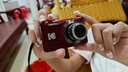 柯达（Kodak）FZ55 数码相机 1635万 2.7“屏 5光变 28mm广角 1080P高清 红色套装（相机+32G卡+读卡器+包） 实拍图