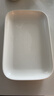北鼎（Buydeem）陶瓷盘家用微波炉烤盘蒸烤菜盘烘焙餐具长方形搭配蒸炖锅 30cm方形白盘配件 实拍图