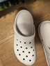 京东京造【抗菌洞洞鞋】凉鞋情侣旅行沙滩两穿eva凉拖鞋男士卡其色42-43 实拍图