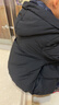 优衣库童装男童女童高性能复合连帽外套/保暖厚衣服473309 09 黑色 120 实拍图