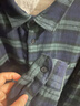 无印良品（MUJI）大童 法兰绒长袖衬衫儿童衬衣男童女童 童装25年秋季纯棉CB1PFA5A 深藏青色格纹 150 /76A 晒单实拍图