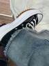 匡威（Converse）RunStarHike 黑白熊猫 高帮厚底增高帆布运动鞋情侣休闲鞋 166800C 黑色 38/5.5 晒单实拍图