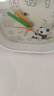 码仕闹钟儿童学生创意小时钟简约方形指针夜光贪睡懒人夜灯桌面床头钟C301-5熊猫开学季 实拍图
