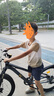 361°儿童自行车中大童青少年男女孩7-17岁碟刹减震学生脚踏越野山地车 【高级灰】 单速/碟刹辐条轮 24寸【身高150-170cm】约12-17岁 实拍图