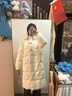 森马（Semir）羽绒服女长款三防防风宽松冬季2024保暖毛领连帽外套109724113018 实拍图