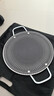 探险者烤盘户外烧烤盘韩式烤肉锅露营家用316不锈钢卡式炉电磁炉双用 316不锈钢烤盘+收纳袋【39CM】 实拍图