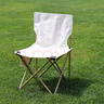 户外折叠椅折叠靠背椅加高月亮椅露营折叠凳子便携躺椅钓鱼椅 白色-户外折叠椅65*40*40 实拍图