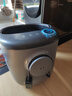 美的（Midea）泡脚桶足浴盆智能全自动按摩电动恒温加热足疗按摩器洗脚盆秋冬送父母女友高档节日生日礼物 倾斜躺泡舒适丨电动按摩丨星辰灰 实拍图