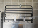 百悍毛巾架免打孔卫生间置物架浴室挂件厕所浴巾架套装卫浴洗手间收纳 实拍图