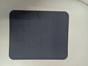 【京东物流】加厚耐磨鼠标垫布面橡胶防滑办公游戏电竞笔记本电脑办公桌垫子游戏垫 180*220*2mm 无锁边【产业带好货】 黑色 实拍图